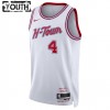 Houston Rockets Jalen Green 4 Nike 2023-24 City Edition Valkoinen Pelipaidat Swingman - Lasten